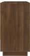 vidaXL - Dressoir - 70x41x75 - cm - bewerkt - hout - bruin - eikenkleur