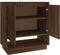 vidaXL - Dressoir - 70x41x75 - cm - bewerkt - hout - bruin - eikenkleur