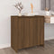vidaXL - Dressoir - 70x41x75 - cm - bewerkt - hout - bruin - eikenkleur