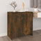 vidaXL - Dressoir - 70x41x75 - cm - bewerkt - hout - gerookt - eikenkleurig