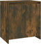 vidaXL - Dressoir - 70x41x75 - cm - bewerkt - hout - gerookt - eikenkleurig