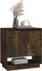 vidaXL - Dressoir - 70x41x75 - cm - bewerkt - hout - gerookt - eikenkleurig