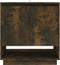 vidaXL - Dressoir - 70x41x75 - cm - bewerkt - hout - gerookt - eikenkleurig