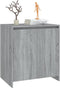 vidaXL - Dressoir - 70x41x75 - cm - bewerkt - hout - grijs - sonoma - eikenkleurig