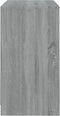 vidaXL - Dressoir - 70x41x75 - cm - bewerkt - hout - grijs - sonoma - eikenkleurig