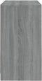 vidaXL - Dressoir - 70x41x75 - cm - bewerkt - hout - grijs - sonoma - eikenkleurig