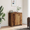 vidaXL - Dressoir - 70x41x75 - cm - bewerkt - hout - oud - houtkleurig