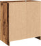 vidaXL - Dressoir - 70x41x75 - cm - bewerkt - hout - oud - houtkleurig