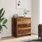 vidaXL - Dressoir - 70x41x75 - cm - bewerkt - hout - oud - houtkleurig