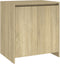vidaXL - Dressoir - 70x41x75 - cm - bewerkt - hout - sonoma - eikenkleurig