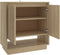vidaXL - Dressoir - 70x41x75 - cm - bewerkt - hout - sonoma - eikenkleurig