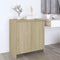 vidaXL - Dressoir - 70x41x75 - cm - bewerkt - hout - sonoma - eikenkleurig