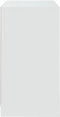 vidaXL - Dressoir - 70x41x75 - cm - bewerkt - hout - wit