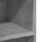 vidaXL - Dressoir - 70x41x93 - cm - bewerkt - hout - betongrijs