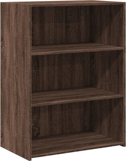 vidaXL - Dressoir - 70x41x93 - cm - bewerkt - hout - bruin - eikenkleur