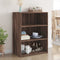 vidaXL - Dressoir - 70x41x93 - cm - bewerkt - hout - bruin - eikenkleur