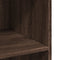 vidaXL - Dressoir - 70x41x93 - cm - bewerkt - hout - bruin - eikenkleur