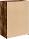 vidaXL - Dressoir - 70x41x93 - cm - bewerkt - hout - gerookt - eikenkleurig