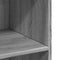 vidaXL - Dressoir - 70x41x93 - cm - bewerkt - hout - grijs - sonoma - eikenkleurig