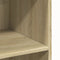 vidaXL - Dressoir - 70x41x93 - cm - bewerkt - hout - sonoma - eikenkleurig