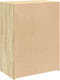 vidaXL - Dressoir - 70x41x93 - cm - bewerkt - hout - sonoma - eikenkleurig