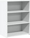 vidaXL - Dressoir - 70x41x93 - cm - bewerkt - hout - wit