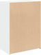 vidaXL - Dressoir - 70x41x93 - cm - bewerkt - hout - wit