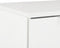 vidaXL - Dressoir - 71x35x80 - cm - spaanplaat - hoogglans - wit