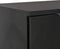 vidaXL - Dressoir - 71x35x80 - cm - spaanplaat - hoogglans - zwart