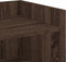 vidaXL - Dressoir - 73,5x35x75 - cm - bewerkt - hout - bruin - eikenkleur