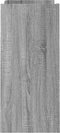 vidaXL - Dressoir - 73,5x35x75 - cm - bewerkt - hout - grijs - sonoma - eikenkleurig