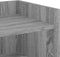 vidaXL - Dressoir - 73,5x35x75 - cm - bewerkt - hout - grijs - sonoma - eikenkleurig