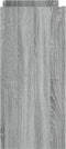 vidaXL - Dressoir - 73,5x35x75 - cm - bewerkt - hout - grijs - sonoma - eikenkleurig