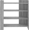 vidaXL - Dressoir - 73,5x35x75 - cm - bewerkt - hout - grijs - sonoma - eikenkleurig