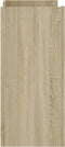 vidaXL - Dressoir - 73,5x35x75 - cm - bewerkt - hout - sonoma - eikenkleurig