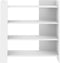 vidaXL - Dressoir - 73,5x35x75 - cm - bewerkt - hout - wit