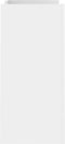 vidaXL - Dressoir - 73,5x35x75 - cm - bewerkt - hout - wit