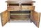 vidaXL - Dressoir - 75x30x65 - cm - massief - mahoniehout