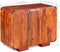 vidaXL - Dressoir - 75x35x60 - cm - massief - sheeshamhout