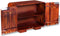vidaXL - Dressoir - 75x35x60 - cm - massief - sheeshamhout