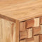 vidaXL - Dressoir - 75x35x65 - cm - massief - acaciahout