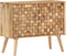 vidaXL - Dressoir - 75x35x65 - cm - massief - acaciahout