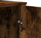 vidaXL - Dressoir - 78x35,5x74,5 - cm - bewerkt - hout - gerookt - eikenkleurig