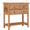 vidaXL - Dressoir - 78x35x80 - cm - massief - teakhout