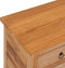 vidaXL - Dressoir - 78x35x80 - cm - massief - teakhout