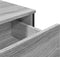 vidaXL - Dressoir - 79.5x35,5x74,5 - cm - bewerkt - hout - grijs - sonoma - eikenkleur