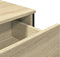 vidaXL - Dressoir - 79.5x35,5x74,5 - cm - bewerkt - hout - sonoma - eikenkleurig