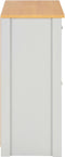 vidaXL - Dressoir - 79x35x81 - cm - grijs