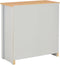vidaXL - Dressoir - 79x35x81 - cm - grijs