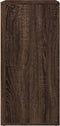 vidaXL - Dressoir - 79x38x80 - cm - bewerkt - hout - bruin - eikenkleur